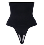 High Waisted Body Shaper Thong - Compression Tummy Control - UptownFab™