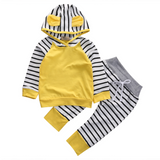 2 Piece Hoodie & Pants Cozy Set ~ Cute Bunny Ears!