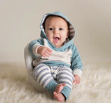 Gorgeous 3 Piece Hoodie, Pants & Matching Cozy Hat!