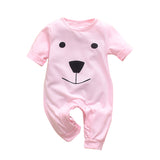 Cute Teddy Bear Long Sleeve Jumpsuit