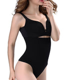 High Waisted Body Shaper Thong - Compression Tummy Control - UptownFab™