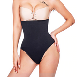 High Waisted Body Shaper Thong - Compression Tummy Control - UptownFab™