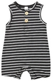 Trendy Striped Sleeveless Bodysuit